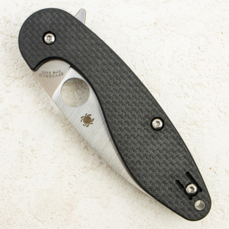 Нож Spyderco Sliverax, S30V, Carbon Fiber/G-10, C228CFP Нож Spyderco Sliverax, S30V, Carbon Fiber/G-10, C228CFP