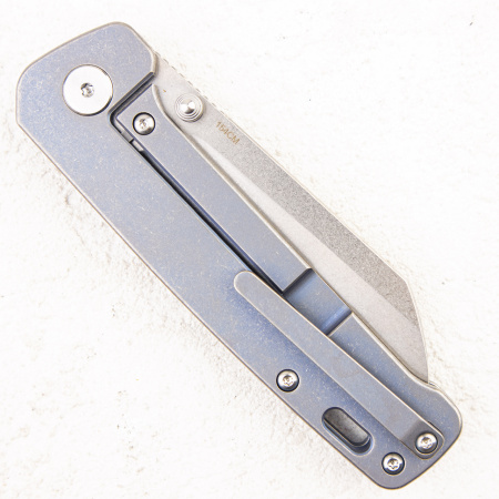 Нож QSP Penguin, 154CM, Titanium Blue - купить в интернет-магазине Blademan