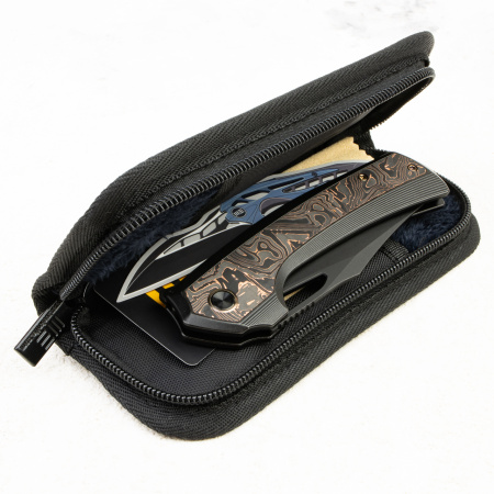 Нож WE Knife Nefaris, CPM 20CV, Copper / Black Titanium Handle Нож WE Knife Nefaris, CPM 20CV, Copper / Black Titanium Handle - купить в интернет-магазине Blademan