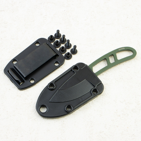 Нож ESEE Candiru, 1095 Carbon, OD Green