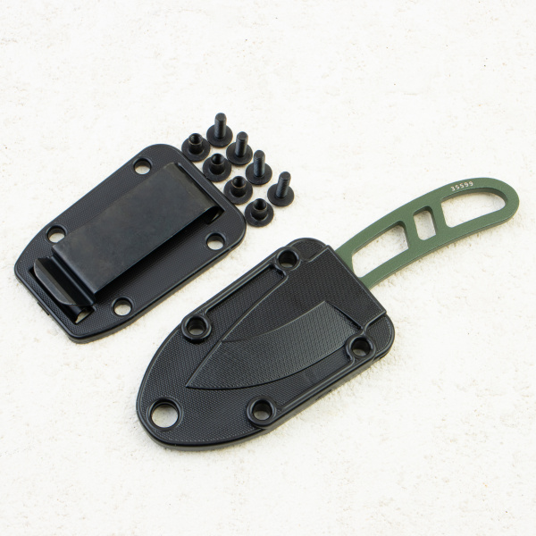 Нож ESEE Candiru, 1095 Carbon, OD Green
