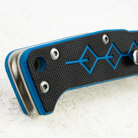 SteelClaw Четвёрка, D2, G10, Чёрно-синий, Satin SteelClaw Четвёрка, D2, G10, Чёрно-синий, Satin