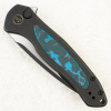 Нож WE Knife Button Lock Kitefin, CPM 20CV, Carbon Fiber / Black Titanium Handle - купить в интернет-магазине Blademan