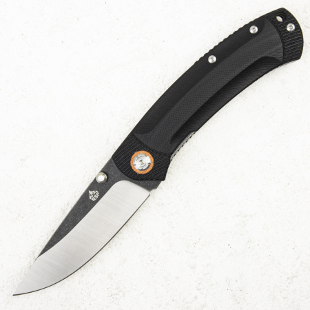 Нож QSP CopperHead, 14C28N, G10 Black/Orange