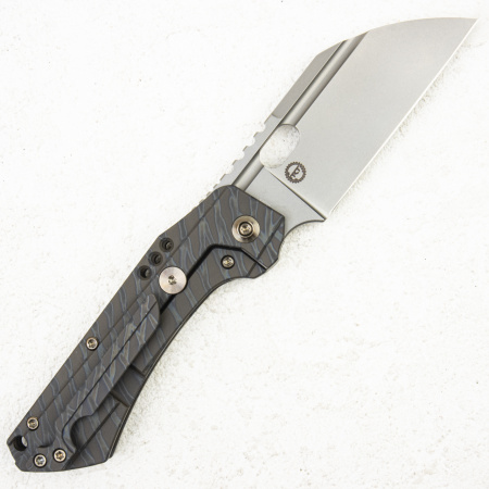 Нож WE Knife Roxi 3, S35VN, Titanium Tiger Stripe - купить в интернет-магазине Blademan