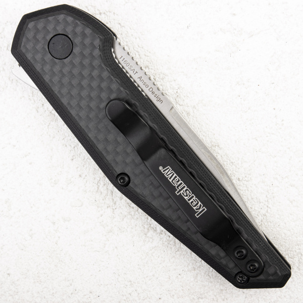 Нож Kershaw Fraxion, 8Cr13MoV, Satin, G10/Carbon Black, 1160SAT