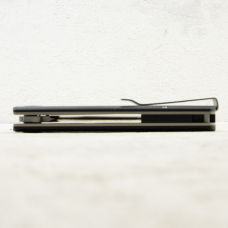 Нож Petrified Fish Beluga, K110, Sandblasting, G10 Black Handle, PFP01D Нож Petrified Fish Beluga, K110, Sandblasting, G10 Black Handle, PFP01D