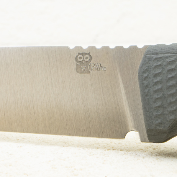 Нож OWL Barn S F, N690 Cryo, G10 Gray, Kydex