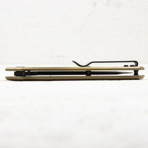 Нож Ontario Ti 22 Equinox, S35VN Tanto, Titanium Bronze, 09805 - складной туристические ножи из стали Нож Ontario Ti 22 Equinox, S35VN Tanto, Titanium Bronze, 09805 - складной туристические ножи из стали