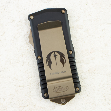 Нож Microtech Exocet, Green Standart, CTS-204P, Aluminum Black, 158-1 JM Нож Microtech Exocet, Green Standart, CTS-204P, Aluminum Black, 158-1 JM