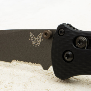 Нож Benchmade Bailout Combo, M4, 6061-T6 Aluminum Black, 537SGY-03 Нож Benchmade Bailout Combo, M4, 6061-T6 Aluminum Black, 537SGY-03