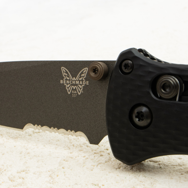 Нож Benchmade Bailout Combo, M4, 6061-T6 Aluminum Black, 537SGY-03