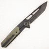 Нож WE Knife Arsenal, 20CV, Titanium Black/G10 OD Green Нож WE Knife Arsenal, 20CV, Titanium Black/G10 OD Green - купить в интернет-магазине Blademan