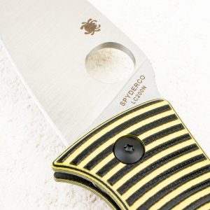 Нож Spyderco Caribbean, LC200N, G10 Black/Yellow, C217GP Нож Spyderco Caribbean, LC200N, G10 Black/Yellow, C217GP