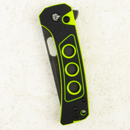 Нож QSP Unicorn, Black Stonewashed 14C28N, G10 Black/Neon, QS156-C2 Нож QSP Unicorn, Black Stonewashed 14C28N, G10 Black/Neon, QS156-C2