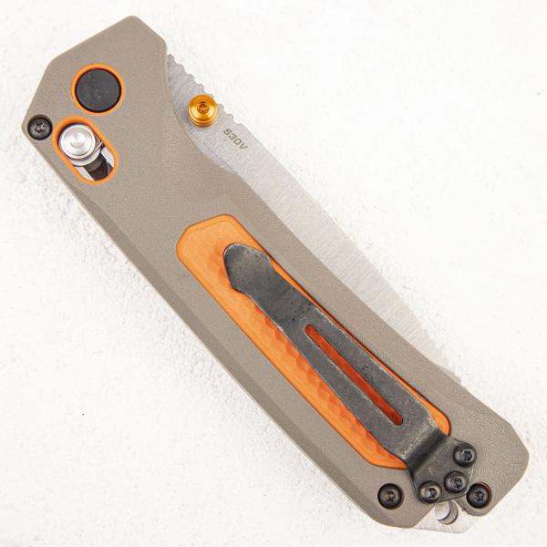 Нож Benchmade Grizzly Ridge, S30V, Grivory/Versaflex