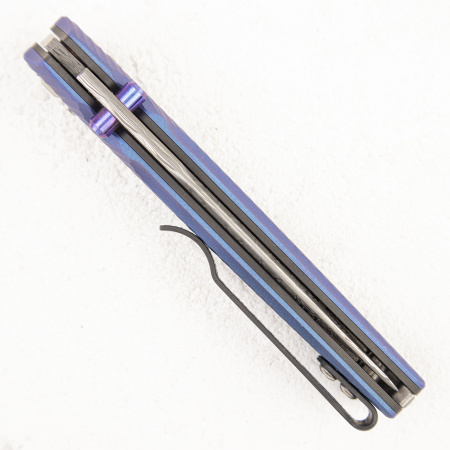 Нож Benchmade Valet Gold Class Limited, Damasteel, Titanium Нож Benchmade Valet Gold Class Limited, Damasteel, Titanium - купить в интернет-магазине Blademan