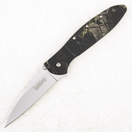 Нож Kershaw Leek-Camo, 14C28N, 6061-T6 Aluminum