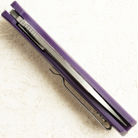 Нож Petrified Fish Forward, D2, Satin, G10 Purple Handle, PF818PS Нож Petrified Fish Forward, D2, Satin, G10 Purple Handle, PF818PS