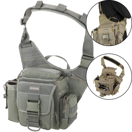 Тактическая сумка MAXPEDITION Jumbo Versipack 7,4L, Foliage Green, 0412F