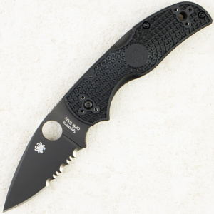 Нож Spyderco Native 5, Combo Edge, CPM S30V, FRN Black, C41PSBBK5 Нож Spyderco Native 5, Combo Edge, CPM S30V, FRN Black, C41PSBBK5