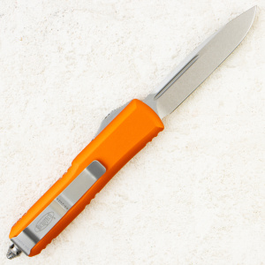 Нож Microtech UTX-85, Stonewash, M390, Aluminum Orange, 231-10 OR Нож Microtech UTX-85, Stonewash, M390, Aluminum Orange, 231-10 OR