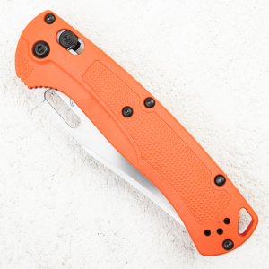 Нож Benchmade Taggedout, 15535, CPM 154, Grivory Orange - складной туристические ножи из стали Нож Benchmade Taggedout, 15535, CPM 154, Grivory Orange - складной туристические ножи из стали