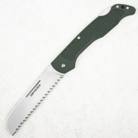 Нож Ontario Camp Plus Bread Knife, 43101, Stainless, Green
