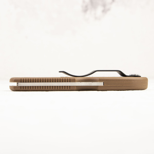 Нож Spyderco Delica, VG-10, FRN Brown - складной туристические ножи из стали Нож Spyderco Delica, VG-10, FRN Brown - складной туристические ножи из стали