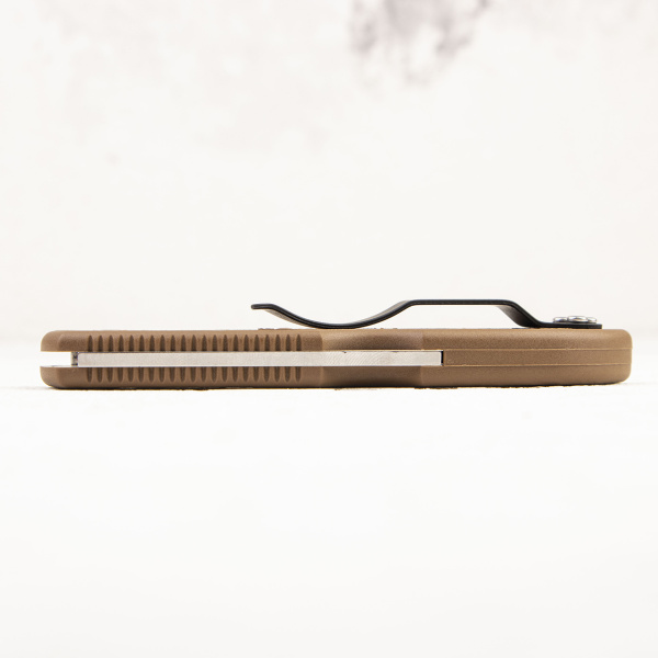 Нож Spyderco Delica, VG-10, FRN Brown - складной туристические ножи из стали