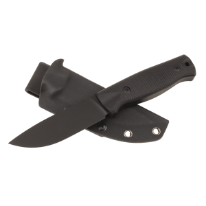 Нож HOT Knife Hoot, Cerakote Black, D2, G10 Black Handle, Kydex