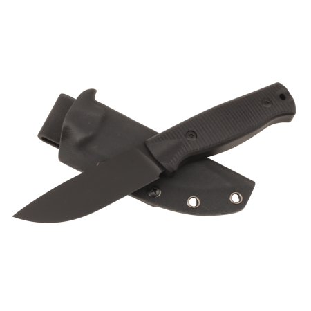 Нож HOT Knife Hoot, Cerakote Black, D2, G10 Black Handle, Kydex