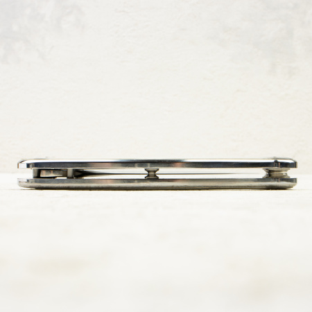 Нож QSP Dolphin, Mirror 14C28N, White Pearl Shell Handle, QS161-C Нож QSP Dolphin, Mirror 14C28N, White Pearl Shell Handle, QS161-C