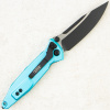 Нож Microtech Socom Elite, DLC Black, M390, Aluminum Blue, 160-1 TQ Нож Microtech Socom Elite, DLC Black, M390, Aluminum Blue, 160-1 TQ