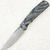 Нож Petrified Fish Lis, Black Stonewash, 10Cr15CoMov, G-Mascus White Handle, PFP14WDMW Нож Petrified Fish Lis, Black Stonewash, 10Cr15CoMov, G-Mascus White Handle, PFP14WDMW