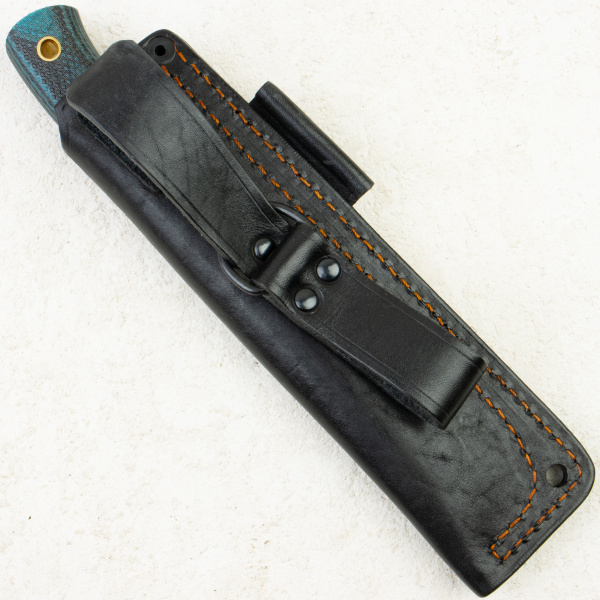 Нож Южный Крест Скаут L, CPR, Convex, Micarta Black/Blue, 238