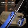 Нож Remette Cool Whale, 14C28N, CNC G10 Blue Handle, RTCL-GN5