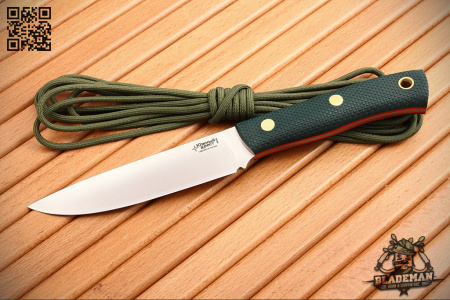 Нож Южный Крест ТКК, N690, Микарта изумруд/насечка - купить в интернет-магазине Blademan
