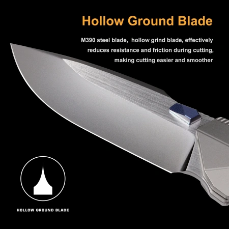 Нож Remette WK1, M390, Titanium Gray Handle, WK1-D Нож Remette WK1, M390, Titanium Gray Handle, WK1-D - купить в интернет-магазине Blademan