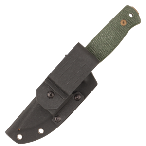 Нож HOT Knife Hoot, Cerakote Bronze, D2, Micarta Green Handle, Kydex