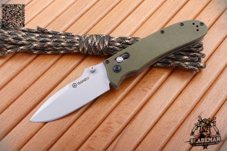 Нож Ganzo G704, зеленый - купить в интернет-магазине Blademan