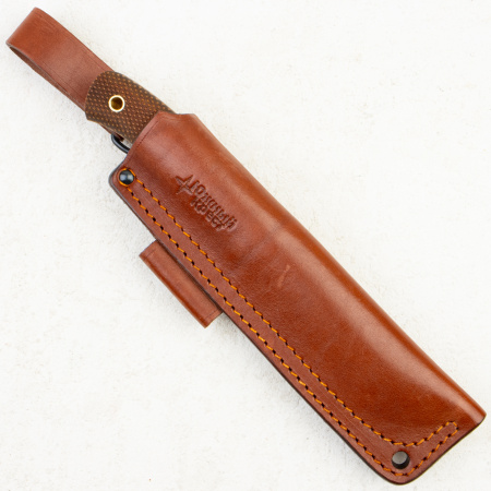 Нож Южный Крест Барибал, VG10, Конвекс, Микарта Койот, Насечка