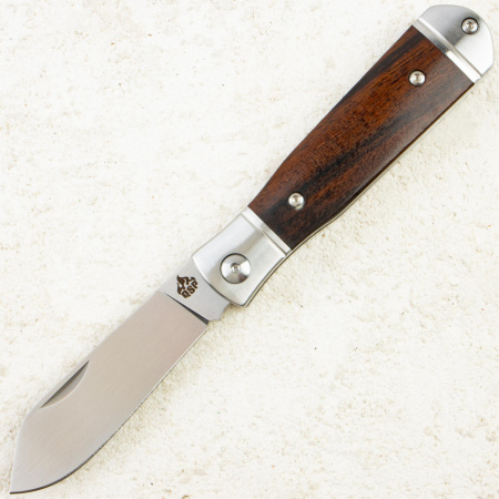 Нож QSP Jumping Jack, Satin, 14C28N, Desert Ironwood Handle, QS167-D Нож QSP Jumping Jack, Satin, 14C28N, Desert Ironwood Handle, QS167-D