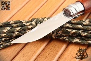 Нож Opinel №8, Нержавеющая сталь, Бубинга - складной туристические ножи из стали