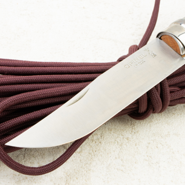 Нож Opinel №10, 12C27, Beech Wood, Штопор