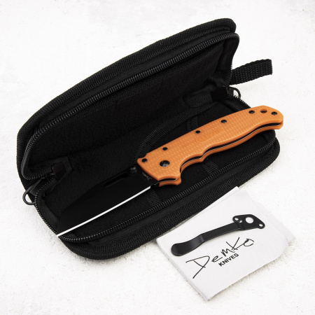 Нож Demko Knives AD 20.5, AUS-10A, Grivory Orange Нож Demko Knives AD 20.5, AUS-10A, Grivory Orange