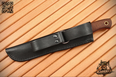 Южный Крест Fox S, D2, Конвекс, Микарта койот, Насечка - купить в интернет-магазине Blademan