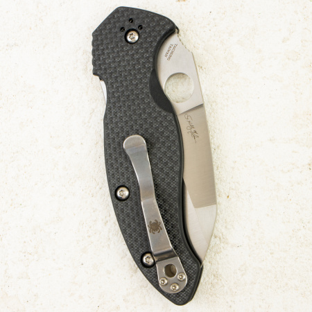 Нож Spyderco Canis, CPM S30V, Carbon Fiber/G10 Laminate Black, C248CFP Нож Spyderco Canis, CPM S30V, Carbon Fiber/G10 Laminate Black, C248CFP