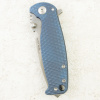 Нож DPX Gear HEST/F 3.0 Leggaro, M390, 3D Titanium Blue Handle, DPHSF010