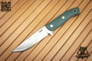 Нож Южный Крест F5, N690, Конвекс, Микарта изумрудная, Насечка Нож Южный Крест F5, N690, Конвекс, Микарта изумрудная, Насечка - купить в интернет-магазине Blademan